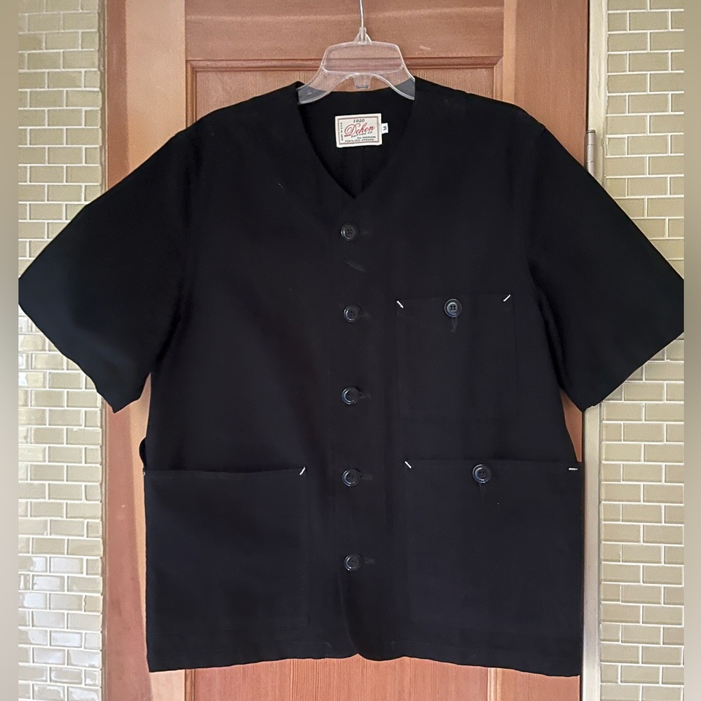 Rare! Dehen Black Overshirt / Jacket Size M Unisex